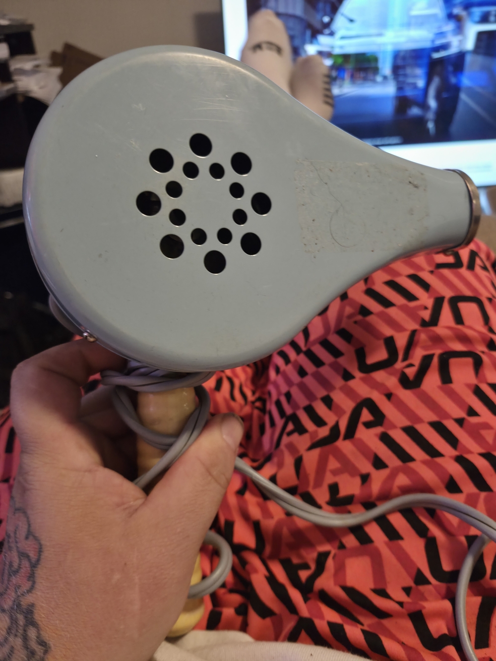 Handy-Hannah Cat. No. 695 Vintage Hair Dryer Tested And Working
